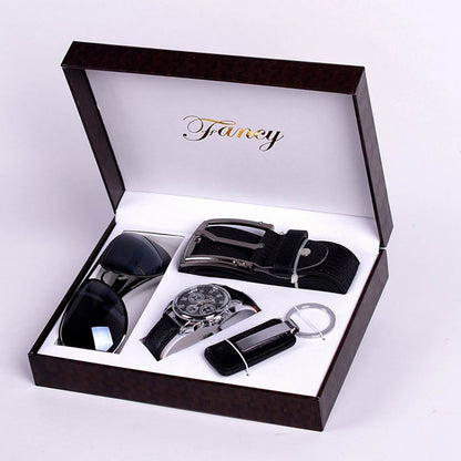 Men's Quartz Watch Gift Set
