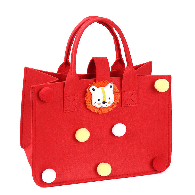 Portable Companion Hand Gift Bag Cute Hand Bag Japanese Doll Birthday Gift Packaging Bag