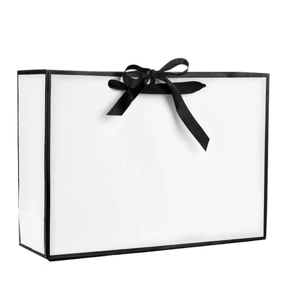 Elevate Your Gifting Experience with our Stylish White Paper Gift Boxes - Perfect for Any Occasion!