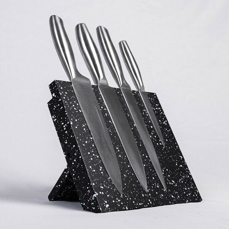 Magnetic Knife Holder Knife Block Rack Kitchen Organisation Cutlery Set Storage