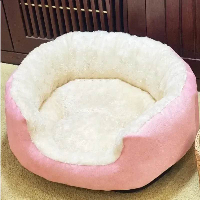 Very Soft Warm Dog Bed Pets Basket Cat House Sofa for Medium Large Dog Sofa Bed Cushion Dog Bed House Pet Supplies Accessories