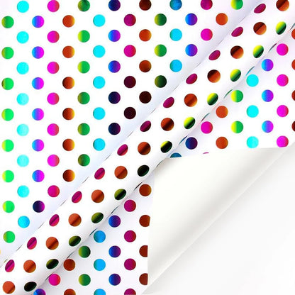 Celebrate in Style with Our Vibrant 17"x120" Birthday Wrapping Paper - Gorgeous Foil Design Perfect for Any Occasion!