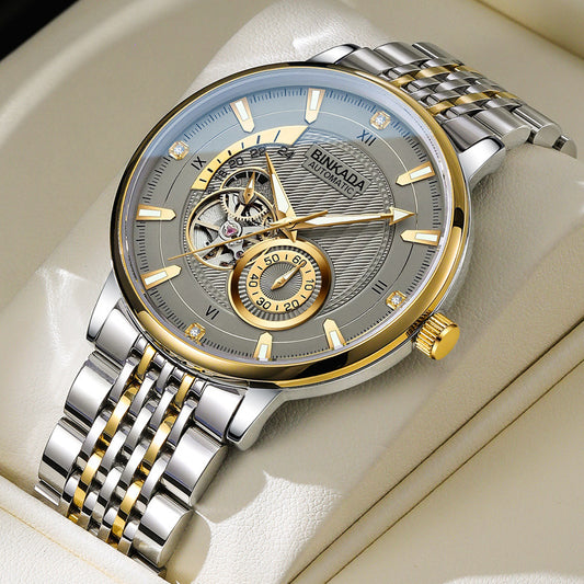 Full-automatic Watrproof Watch Live Hot Men's Watch Multi-function Mechanical Watch