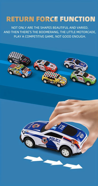 A 50-piece Alloy Toy Car Set With A Storage Box And A Foldable Play Mat, As Well As A Wide Variety Of Combinations, Perfect As An Educational And Entertaining Gift For Children Aged 3 And Up