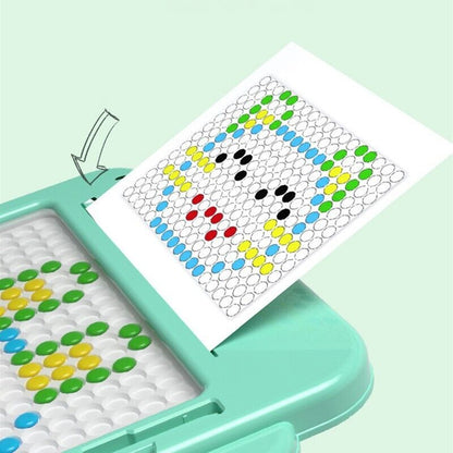 Kids Magnetic Drawing Board Montessori Fine Motor Skill Learning Toy Doodle Gift