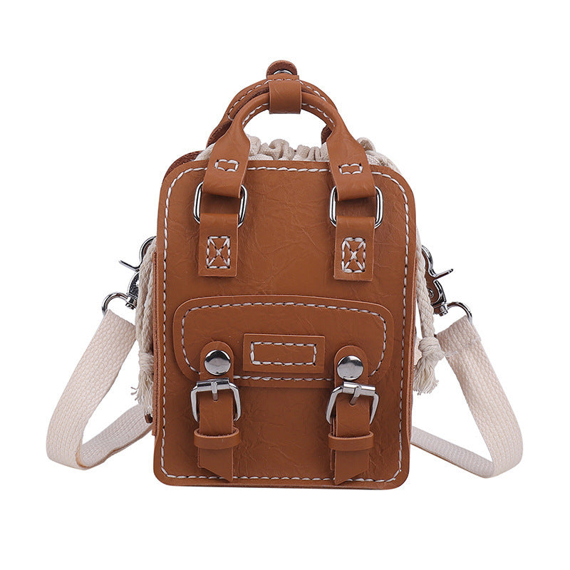 DIY Hand-woven Homemade Gift Messenger Bag Material Set