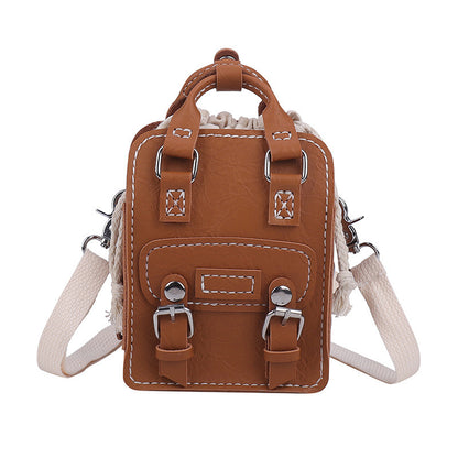 DIY Hand-woven Homemade Gift Messenger Bag Material Set