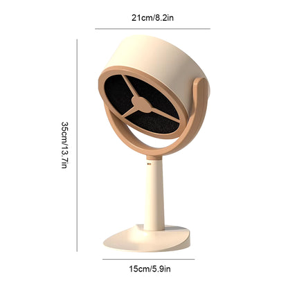 3000mAh Adjustable Angle Desktop Smoker with USB Charging and Suction Adsorption for Indoor Hot Pot and Grilling