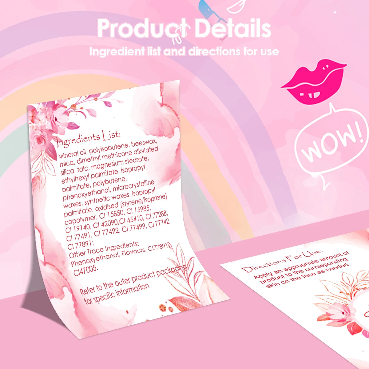 Deluxe Princess Makeup Kit for Girls - Safe, Washable Pretend Play Set with Mirror - Perfect Birthday Gift!